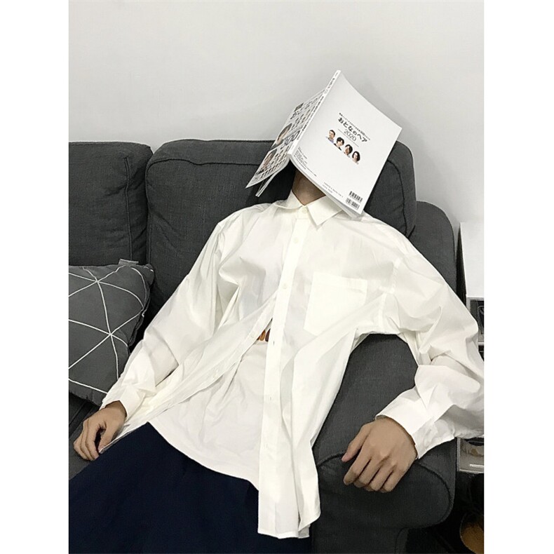 dk制服男白色春日衬衫男cleanfit西装衬衣氛围感外套CS55-P40,男装衬衫,星座1007（原301D）