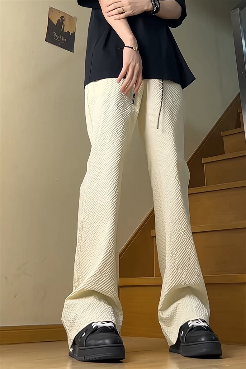 夏季户外防晒防水速干冰丝伞兵冲锋裤男微喇休闲裤KZ927-P38控68,男装防晒衣,星座301C-5