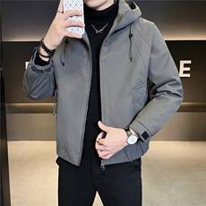 二棉B3538823P1552025黑冬季新款保暖夹克棉衣冲锋衣加厚外套，男装夹克，电商B353