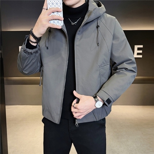 二棉B353 8823 P155 2025黑冬季新款保暖夹克棉衣冲锋衣加厚外套图片