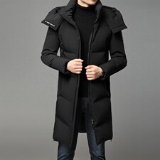 QLM-F9150冬季男士羽绒服保暖外套修身潮流帅气P400图片