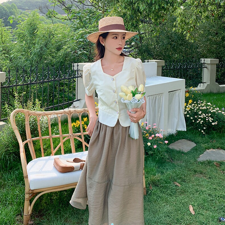 现货~数据好可主推法式气质两件套套裙190-82361-P100-K158，女装套装/套裙，一九零