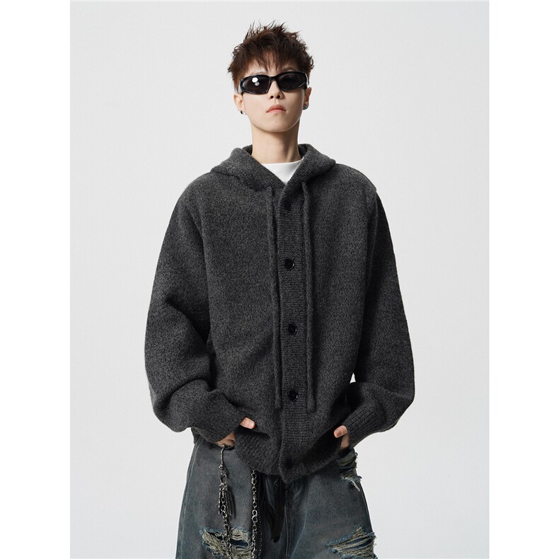 3现货原货版品质一件2斤连帽开衫毛衣HWH79-特P80控149,男装针织衫/毛衣,星座514A（原614）