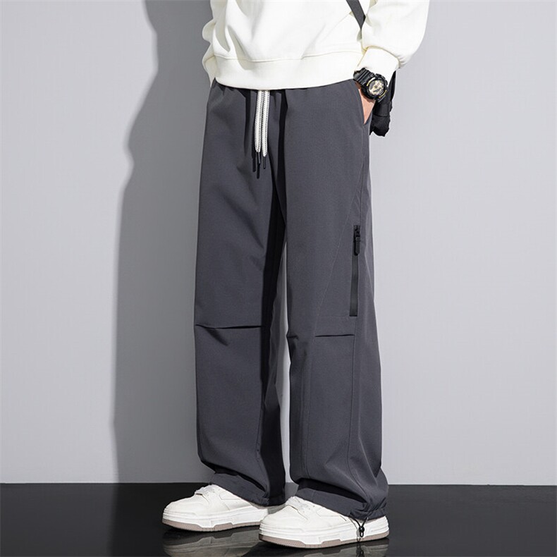 防水冲锋裤男春季大码工装裤直筒休闲裤217-2-NK112-特P45，男装休闲裤，星座217-2