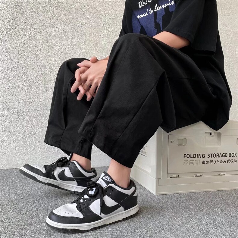 工装裤男夏ins潮直筒韩版潮流机能宽松男女生休闲裤K2977P33,男装休闲裤,星座1116-2