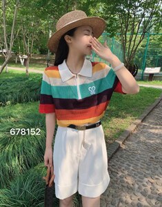 （现货）夏款装新款镂空针织衫图片