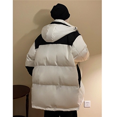冬新款大码防风保暖羽绒棉服情侣中长款工装棉衣外套D236P148男，男装棉衣，电商A335-1（原A458）