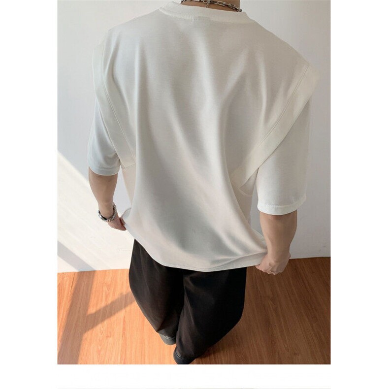夏季高质量男士短袖上衣青年活力时尚港风短袖T恤男,男装T恤,星座1013