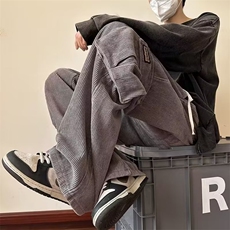 男新款青少年时尚灯芯绒休闲裤A770P40，男装休闲裤，星座1116-2