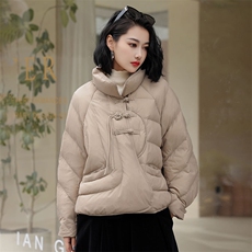 YGYL24冬季新款现货时尚百搭韩版白鸭绒羽绒服，女装羽绒服，阳光伊恋
