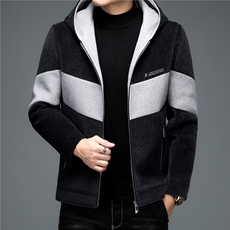 2023冬季中老年棉衣冬装中年男士连帽棉服爸爸外套ALXB1001-P240，男装棉衣，电商B212（原钱塘6029）