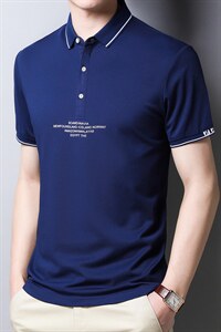 polo衫男2023夏季新款棉质翻领夏季潮流衣服时尚男士POLO男装,5岁小孩衣服怎么搭配图片