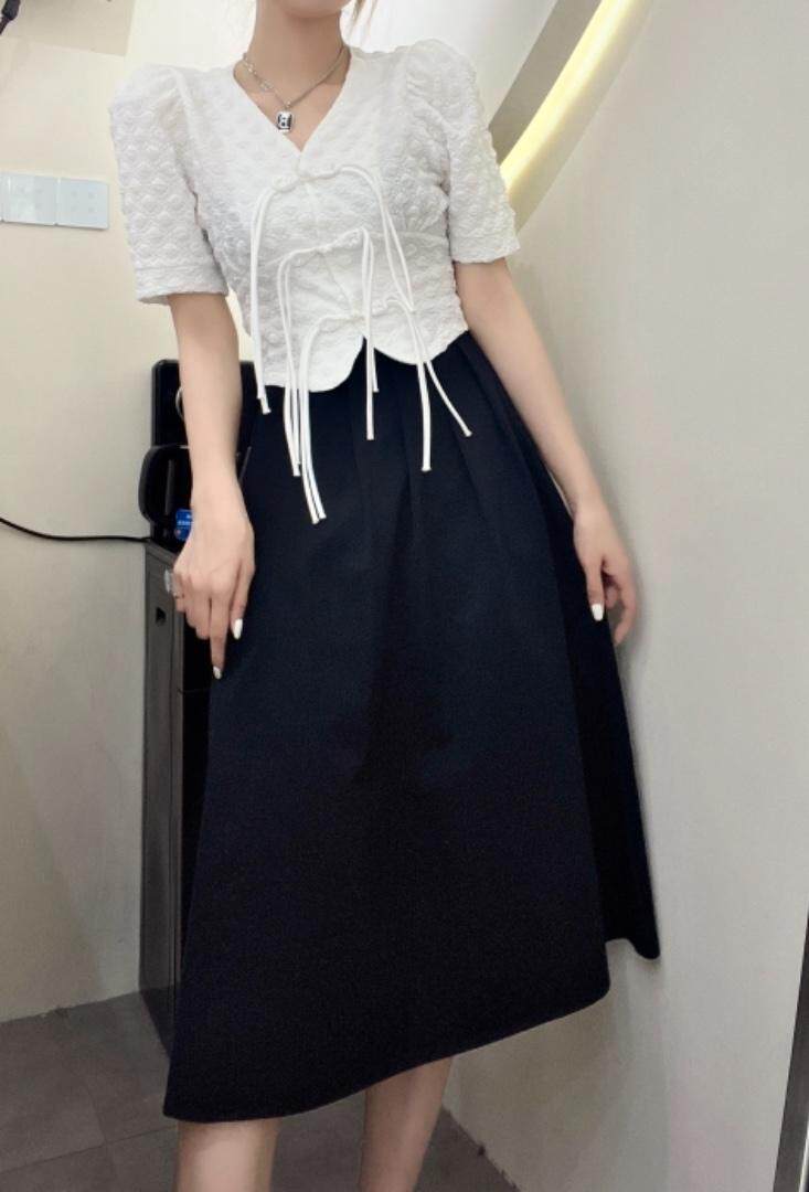夏季新款盘扣套裙，其它，茜娅图seattle
