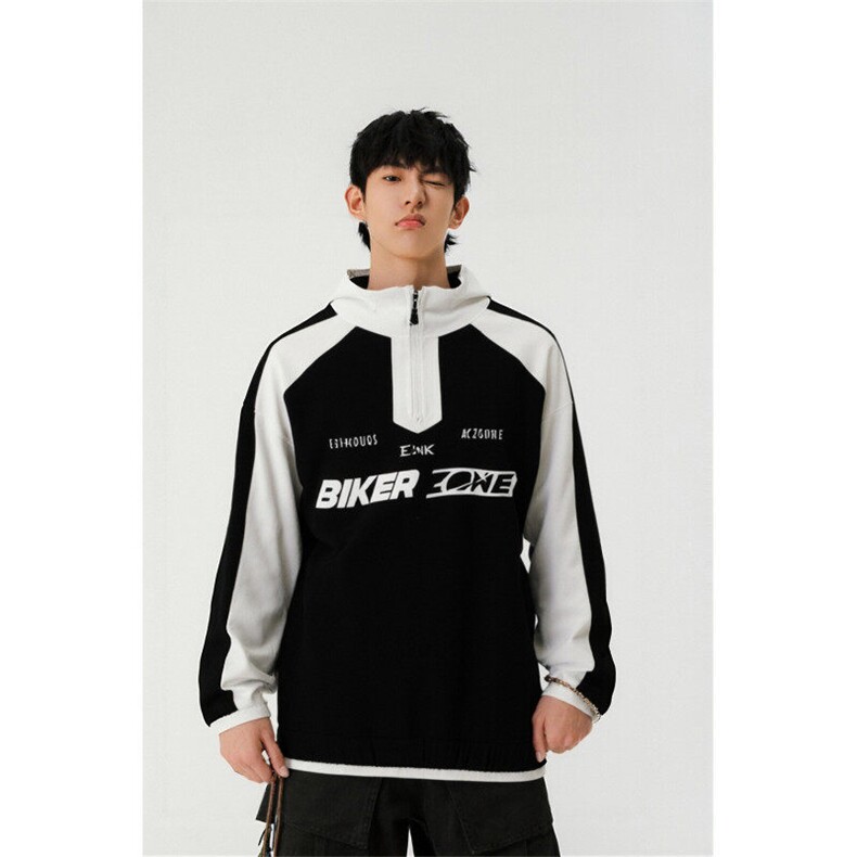 特P48控88无影墙外套50棉POLO衫休闲宽松卫衣WP2419，男装卫衣，电商B370