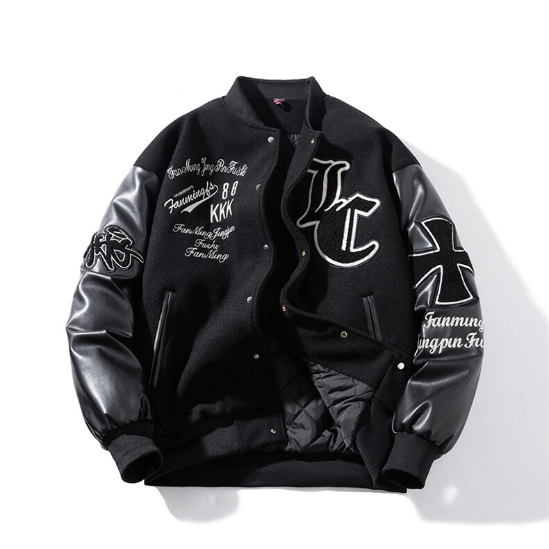 绣花无帽NASA潮流棉服休闲棉衣（188元）313B-GF058棉-P135,男装棉衣,星座313B