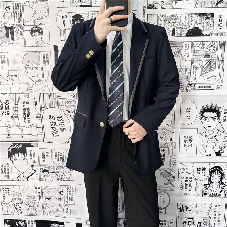 男装新款经典商务正装弹力西装可机洗西裤职业西服套装XY377,男装西服,星座601-1