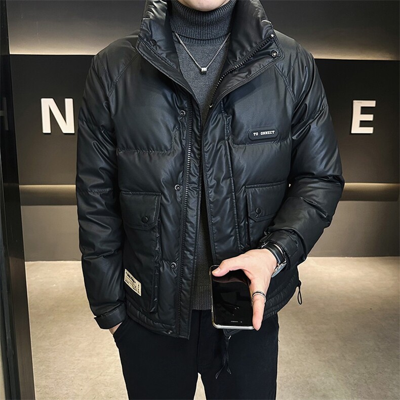 店主风立领棉衣男冬季保暖防寒高品质加厚帅气棉服外套S68907,男装棉衣,星座310B-3