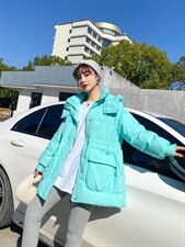 时尚羽绒服，女装羽绒服，美依菱