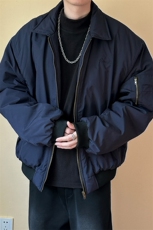 棉衣外套冬季美式飞行夹克潮牌绣花棉服现货A351-AJ2530-p95，男装夹克，电商A351