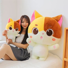蜜蜜猫可爱毛绒精品公仔毛绒玩偶玩具生日礼物超萌小猫猫