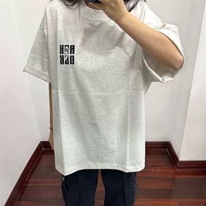 万针全刺绣工艺抖音得物高品质260克重磅纯棉双纱美式高街短袖T恤图片