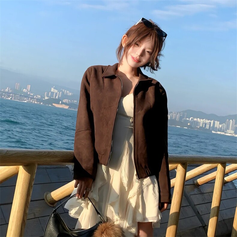 荒野麂皮绒夹克现货W2606P95,男装夹克,电商C313