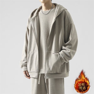 秋冬季潮牌重磅宽松休闲运动卫衣二件套KW809-特批131加绒特批151图片