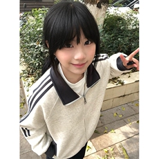 抖音得物高品质美式高街重磅结构设计拼接织带立领卫衣外套CM42，男装卫衣，电商A486