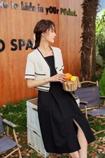 新款夏装小香风套裙，实物超漂亮，其它，纤佰魅力