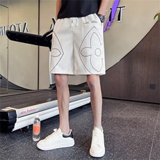 百搭男五分裤潮运动裤潮流时尚潮牌夏季流行休闲裤D070310B-1P29，男装牛仔裤，星座310B-1
