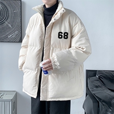 冬季港风加厚棉衣情侣棉服外套面包服XZ102A-4-MY1068-P75，男装棉衣，星座211-2