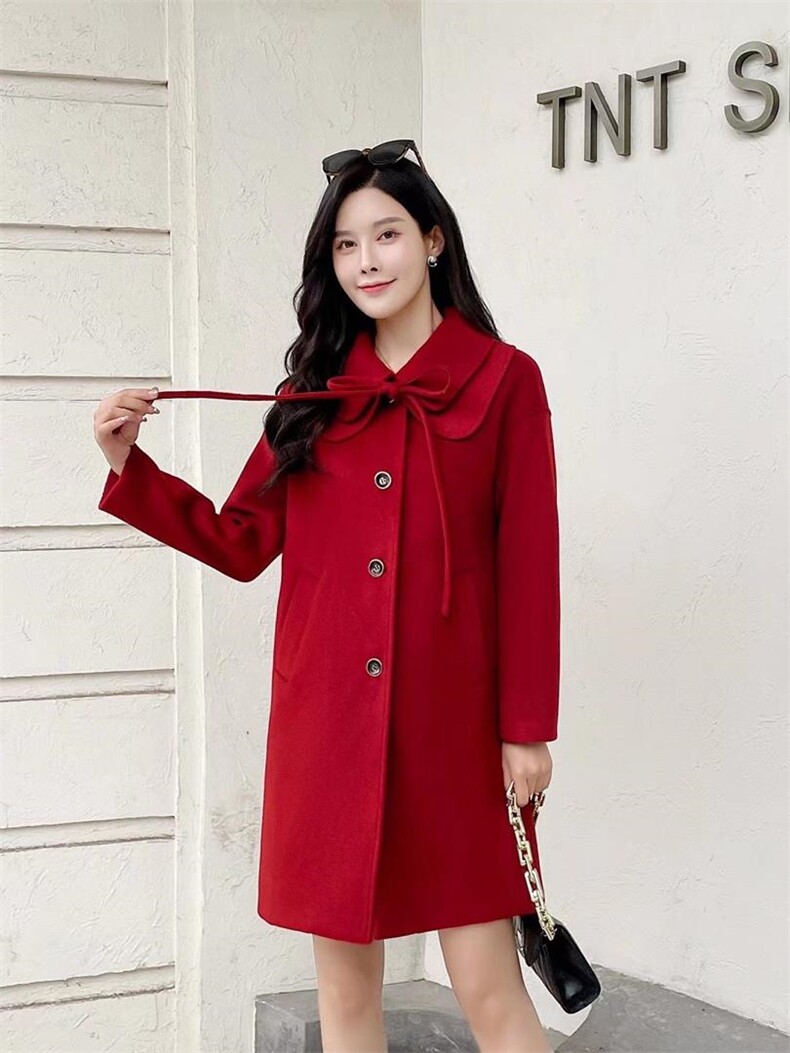 双面呢外套，其它，锦心绣