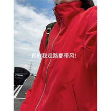 高街时髦个性款上衣日系情侣款潮流简约复古夹克HY803TP60，男装夹克，电商A102B