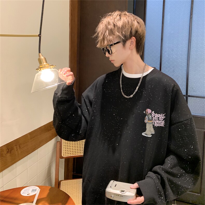 特p38控68满天星50棉圆领卫衣MW503,男装卫衣,电商B370
