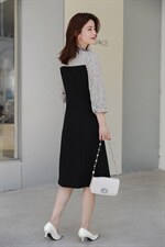 【现货】一袭旗袍连衣裙,优雅又复古,尽显东方韵味，女装汉服/婚纱/旗袍/礼服，依芙恩(5F)