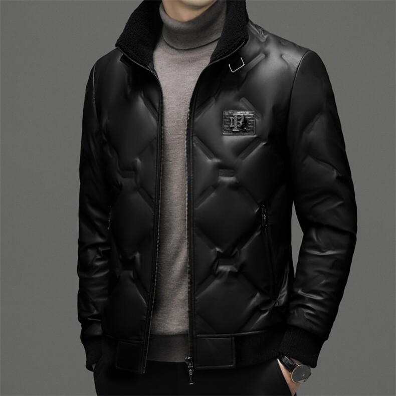 SQY28829秋冬新款2023年男士休闲羽绒服加厚保暖夹克外套P245,男装羽绒服,电商B360