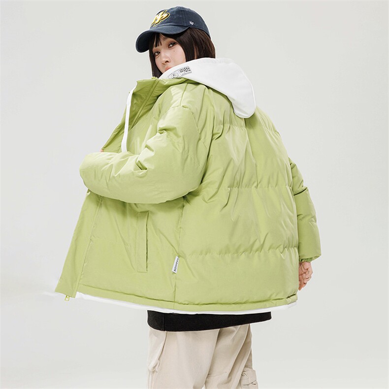 情侣装2025冬季新款男士休闲棉服外套青年修身时尚大码8062,男装棉衣,星座1816-3（原1210-3）