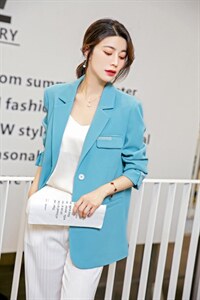 春款韩版潮流衬衣 西装外套,女装西装,笛蝶