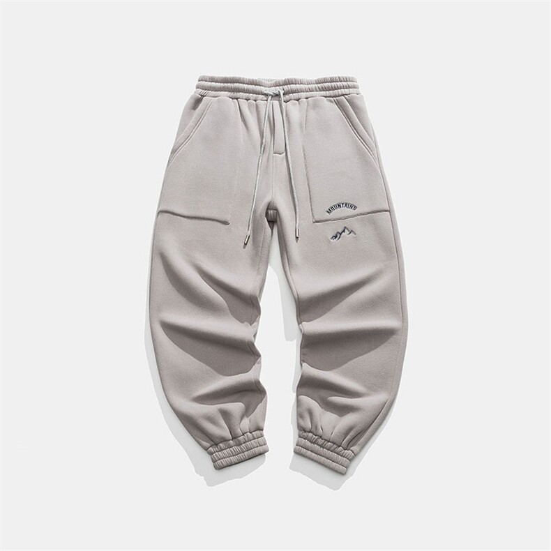 加厚直播品质冬季宽松休闲裤时尚简约宽松版型百搭A027K003P40,男装休闲裤,电商A128