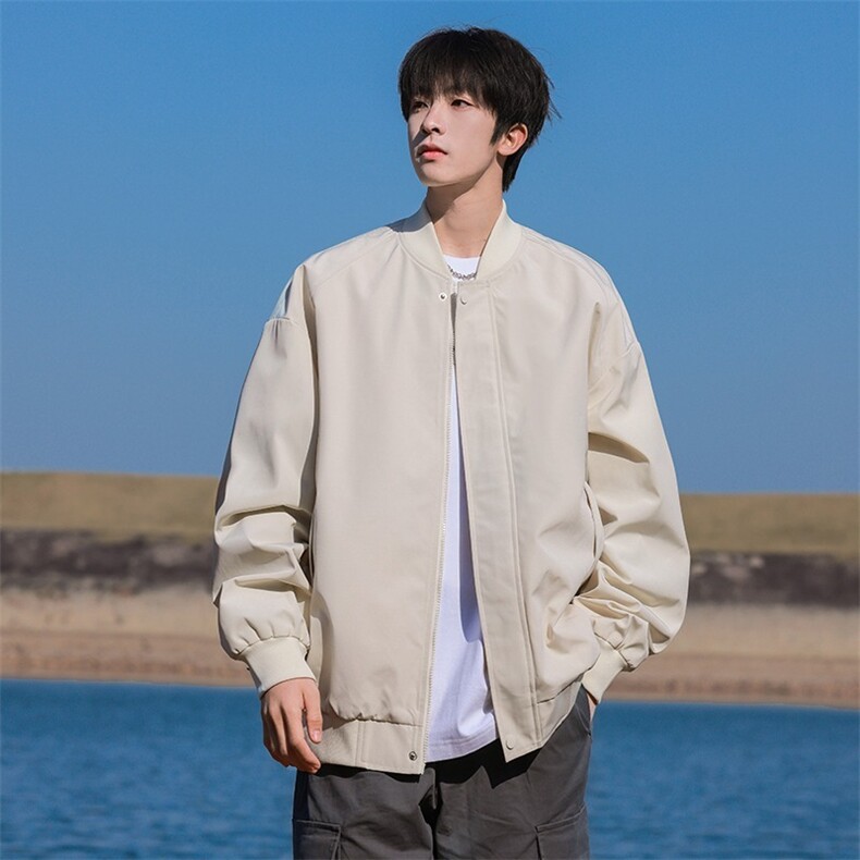 2026春秋季新款翻领夹克潮牌工装棒球服休,男装夹克,星座218-1（原230）