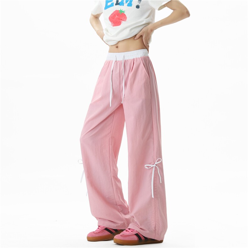 【现货】XZ612-K780-P55 控78 蝴蝶结系带裤子速干伞兵裤休闲裤图片