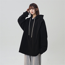 WY5001/P65春装新款高品质不起球连帽个性卫衣男潮流宽松上衣外套，女装短外套，电商A141