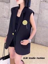 马甲外套，女装马夹，谷斯