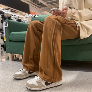 XZ616 秋季新款卫裤折皱设计感休闲裤 TY953 M-5XL P45控58图片