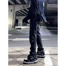 拿图不拿货cleanfit牛仔裤设计感微喇叭裤子KZA22-P63，男装牛仔裤，星座1007（原301D）