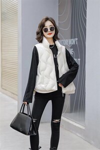 现货高品质标90绒羽绒马甲图片