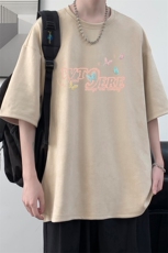麂皮绒短袖t恤男大码半袖男JD82443-P25，男装T恤，电商A040