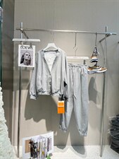 卫衣套装～绿色、粉色、灰色，女装卫衣/绒衫，LOVELS