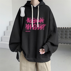 连帽卫衣男大码运动服帽衫外套WY2321-P35加绒款-P40 加绒款-P40图片