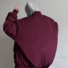 美式复古不规则飞行服男秋冬款棉服外套JS221P80，男装夹克，星座1116-2